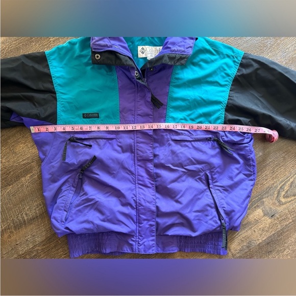 VTG Columbia 90’s Vamoose Windbreaker Colorblock Woman’s, XL - Picture 11 of 12